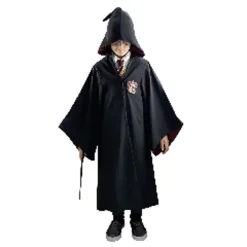 Cinereplicas Harry Potter Cosplay: Gryffondor Robe Wizard -Vetements Halloween Boutique harry potter cosplay gryffondor robe wizard 2