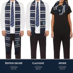 Cinereplicas Harry Potter : Echarpe Serdaigle XL 6 Cinereplicas Harry Potter : Echarpe Serdaigle XL -Vetements Halloween Boutique harry potter echarpe serdaigle xl 2