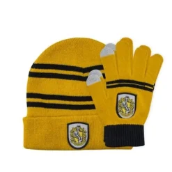 Cinereplicas Harry Potter: Gants Et Chapeaux Pour Enfants, Poufsouffle