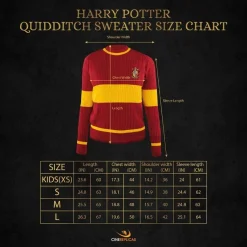 Cinereplicas Harry Potter: Pull Quidditch, Poufsouffle -Vetements Halloween Boutique harry potter pull quidditch poufsouffle 2