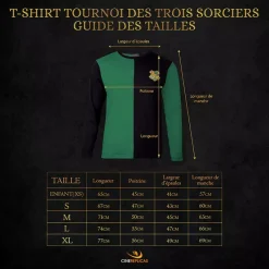 Cinereplicas Harry Potter: Slytherin Malfoy Triwizard Cup Shirt 8 Cinereplicas Harry Potter: Slytherin Malfoy Triwizard Cup Shirt -Vetements Halloween Boutique harry potter slytherin malfoy triwizard cup shirt 3