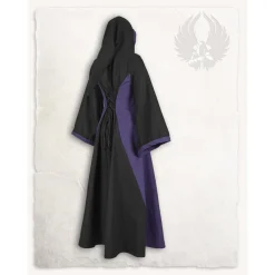 Mytholon Iris Robe Médiévale, Noir / Violet 9 Mytholon Iris Robe Médiévale, Noir / Violet -Vetements Halloween Boutique iris robe medievale noir violet 3
