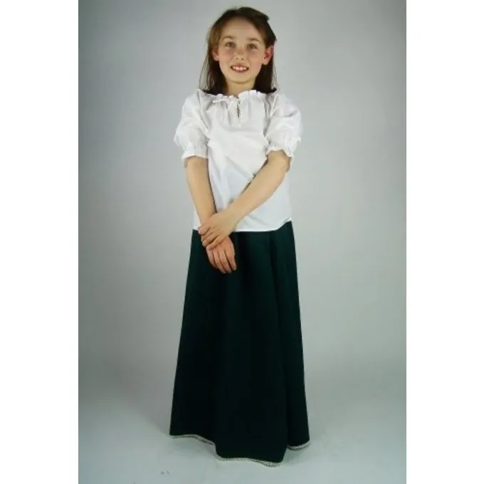 Leonardo Carbone Jupe De Fille Grace Vert 2 Leonardo Carbone Jupe De Fille Grace Vert – Image 2