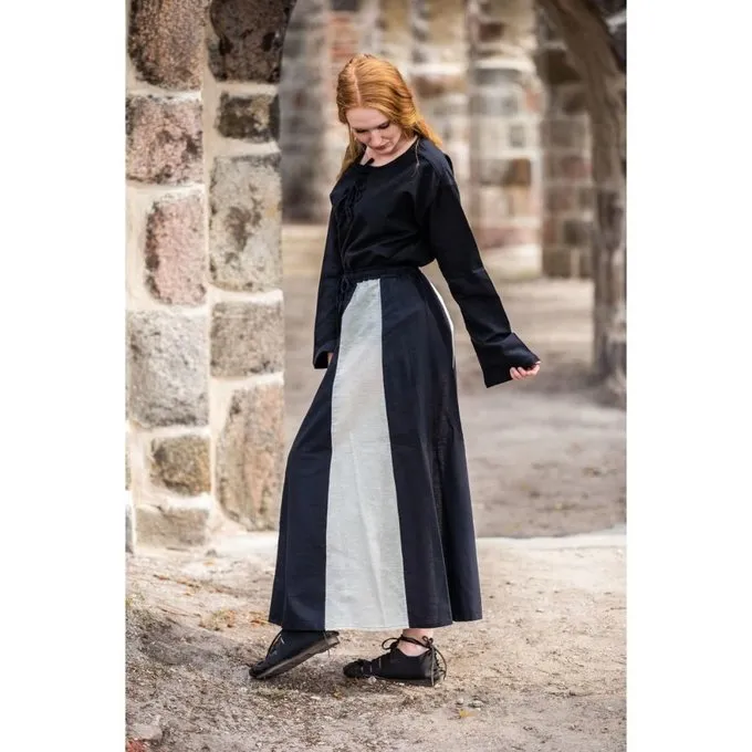 Leonardo Carbone Jupe Inge, Crème-noir 4 Leonardo Carbone Jupe Inge, Crème-noir – Image 4