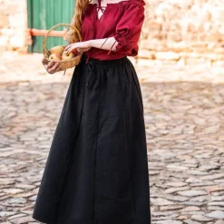 Leonardo Carbone Jupe Jutta Noir -Vetements Halloween Boutique jupe jutta noir 3