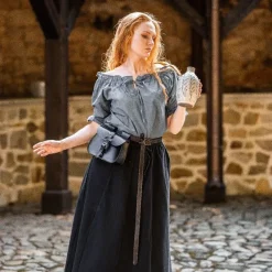 Leonardo Carbone Jupe Jutta Noir -Vetements Halloween Boutique jupe jutta noir 4