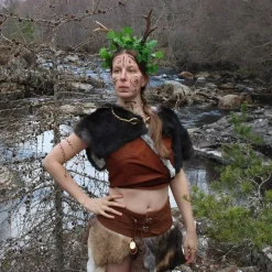 Mytholon Karya Jupe De La Fourrure, Brun -Vetements Halloween Boutique karya jupe de la fourrure brun 5