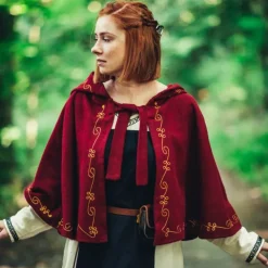 Leonardo Carbone Laine Chaperon Runa, Rouge