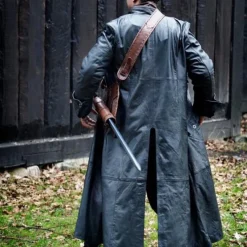 Epic Armoury Manteau En Cuir Hellsing, Noir -Vetements Halloween Boutique manteau en cuir hellsing noir 2