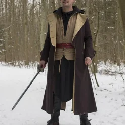 Epic Armoury Manteau Hellsing, Marron Foncé -Vetements Halloween Boutique manteau hellsing marron fonce 2