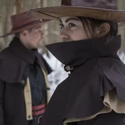 Epic Armoury Manteau Hellsing, Marron Foncé -Vetements Halloween Boutique manteau hellsing marron fonce 5