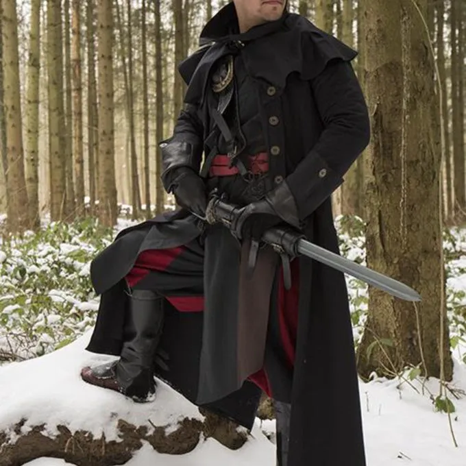 Epic Armoury Manteau Hellsing, Noir 1 Epic Armoury Manteau Hellsing, Noir