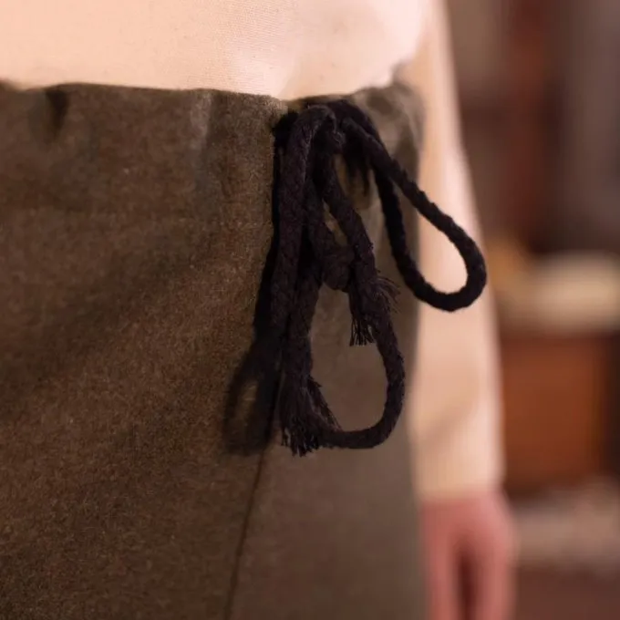 Burgschneider Pantalon Dames Skjoldehamm, Vert Olive 3 Burgschneider Pantalon Dames Skjoldehamm, Vert Olive – Image 3