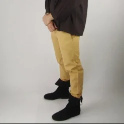 Leonardo Carbone Pantalon En Coton, Naturel -Vetements Halloween Boutique pantalon en coton naturel 3