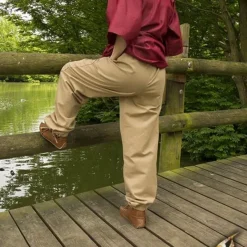 Epic Armoury Pantalon Gerald Beige -Vetements Halloween Boutique pantalon gerald beige 3