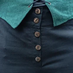 Burgschneider Pantalon Mesdames Kerga, Noir -Vetements Halloween Boutique pantalon mesdames kerga noir 4