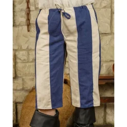 Mytholon Pantalon Pirate Jack, Bleu / Crème