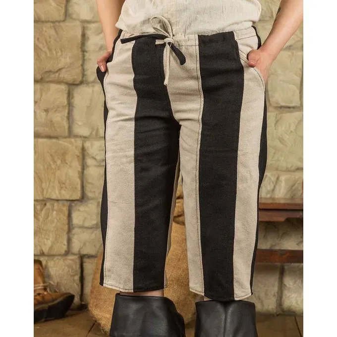 Mytholon Pantalon Pirate Jack, Noir / Crème 1 Mytholon Pantalon Pirate Jack, Noir / Crème