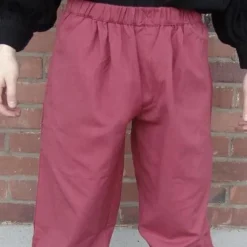 Leonardo Carbone Pantalon Trois-quarts, Rouge -Vetements Halloween Boutique pantalon trois quarts rouge 5