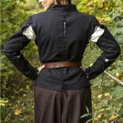 Epic Armoury Pourpoint Galileo, Noir 8 Epic Armoury Pourpoint Galileo, Noir -Vetements Halloween Boutique pourpoint galileo noir 2