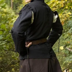 Epic Armoury Pourpoint Galileo, Noir 9 Epic Armoury Pourpoint Galileo, Noir -Vetements Halloween Boutique pourpoint galileo noir 3