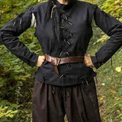 Epic Armoury Pourpoint Galileo, Noir 10 Epic Armoury Pourpoint Galileo, Noir -Vetements Halloween Boutique pourpoint galileo noir 4