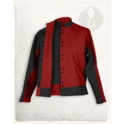 Mytholon Renaissance Doublet Gustav, Noir / Rouge