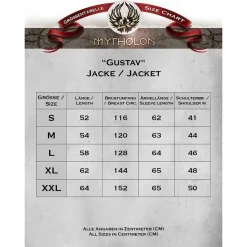 Mytholon Renaissance Doublet Gustav, Noir / Rouge -Vetements Halloween Boutique renaissance doublet gustav noir rouge 3