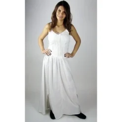 Leonardo Carbone Robe Aibell, Marron -Vetements Halloween Boutique robe aibell marron 4