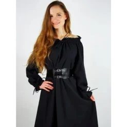 Leonardo Carbone Robe Alina, Naturel -Vetements Halloween Boutique robe alina naturel 4