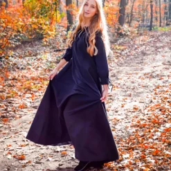 Leonardo Carbone Robe Alina, Noir -Vetements Halloween Boutique robe alina noir 2