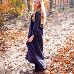 Leonardo Carbone Robe Alina, Noir -Vetements Halloween Boutique robe alina noir 3