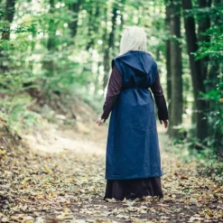 Leonardo Carbone Robe Cache-cœur Thyra, Bleu -Vetements Halloween Boutique robe cache coeur thyra bleu 2