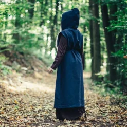 Leonardo Carbone Robe Cache-cœur Thyra, Bleu -Vetements Halloween Boutique robe cache coeur thyra bleu 4