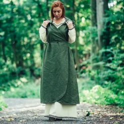 Leonardo Carbone Robe Cache-cœur Thyra, Vert