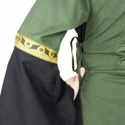 Leonardo Carbone Robe Cleena Vert Et Noir -Vetements Halloween Boutique robe cleena vert et noir 3