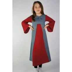 Leonardo Carbone Robe De Deux Couleurs Bleu-rouge