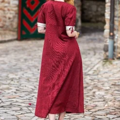 Leonardo Carbone Robe De Fille Nina Rouge -Vetements Halloween Boutique robe de fille nina rouge 3
