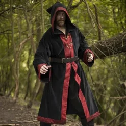 Epic Armoury Robe De Sorcier Harry, Noir-rouge