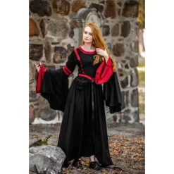 Leonardo Carbone Robe Douze Noir-rouge