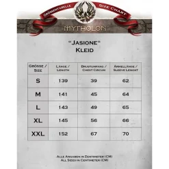 Mytholon Robe Médiévale Jasione, Orange / Crème 10 Mytholon Robe Médiévale Jasione, Orange / Crème -Vetements Halloween Boutique robe medievale jasione orange creme 4