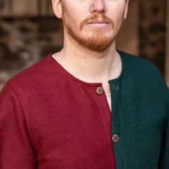 Burgschneider Surcoat Aleran, à Gauche, Vert -Vetements Halloween Boutique surcoat aleran a gauche vert 2