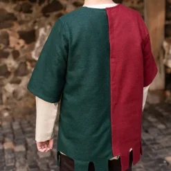 Burgschneider Surcoat Aleran, à Gauche, Vert -Vetements Halloween Boutique surcoat aleran a gauche vert 4