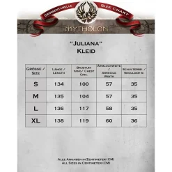 Mytholon Surcot Juliana, Motif à Chevrons, Gris -Vetements Halloween Boutique surcot juliana motif a chevrons gris 3