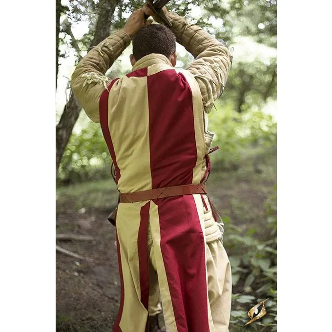 Epic Armoury Tabard Geoffrey, Beige-rouge 3 Epic Armoury Tabard Geoffrey, Beige-rouge – Image 3