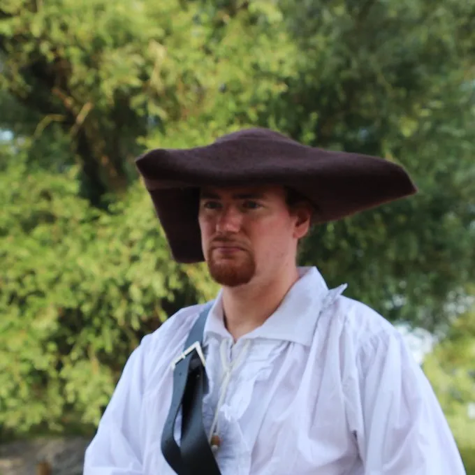 Leonardo Carbone Tricorne Charles, Marron 2 Leonardo Carbone Tricorne Charles, Marron – Image 2