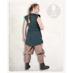 Mytholon Tunique Elyona, Vert -Vetements Halloween Boutique tunique elyona vert 2