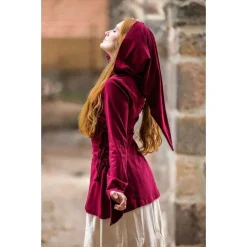 Leonardo Carbone Tunique Femme Lea Rouge -Vetements Halloween Boutique tunique femme lea rouge 4
