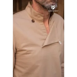 Burgschneider Tunique Skjoldehamm Einarr, Naturel -Vetements Halloween Boutique tunique skjoldehamm einarr naturel 3