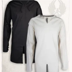 Mytholon Tunique Wolfram Noir, Coton Mince -Vetements Halloween Boutique tunique wolfram noir coton mince 5